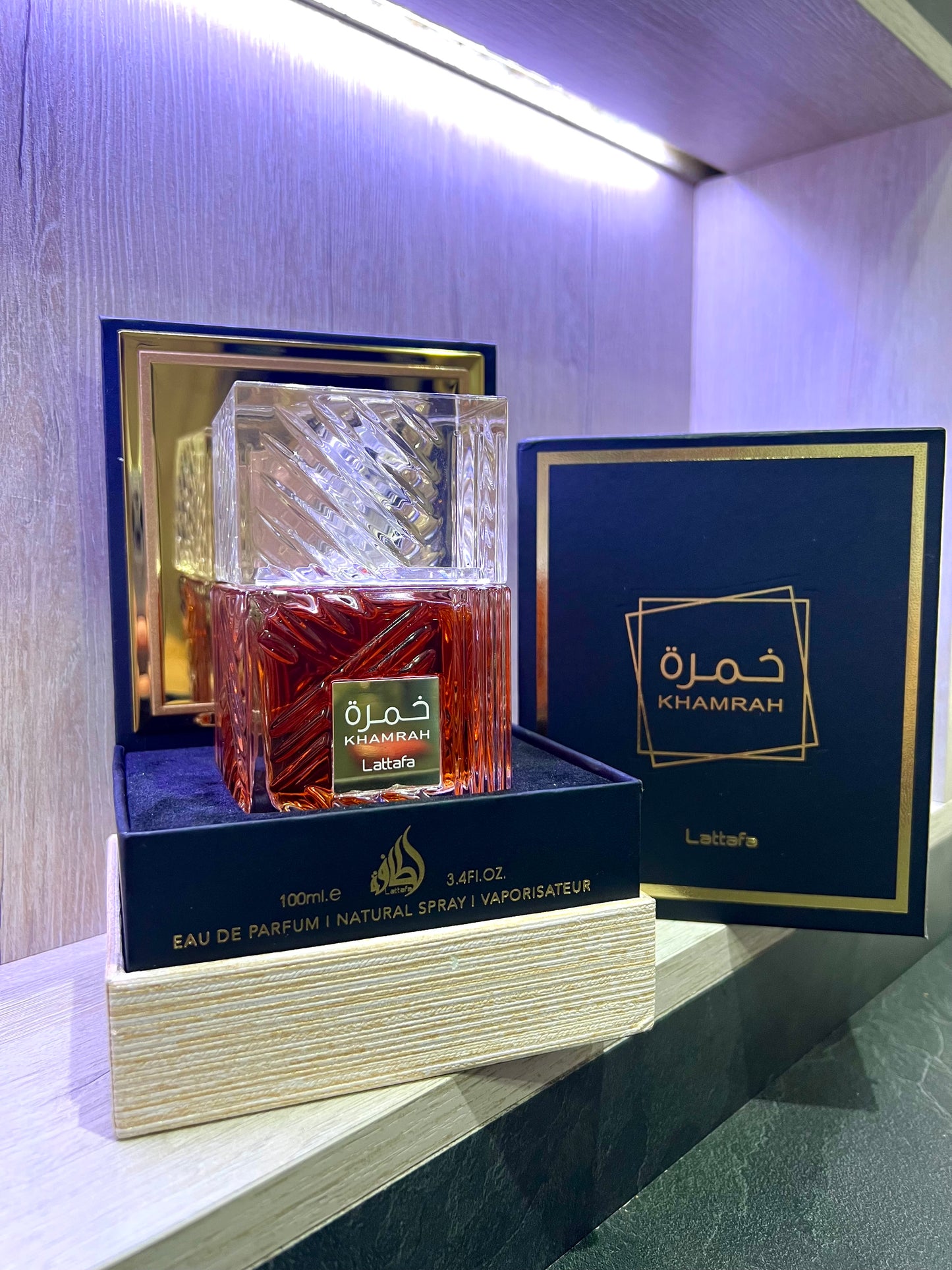 DÚO PERFUMES ( Khamrah + Club de Nuit int ) + Regalo Perfumero 🎁