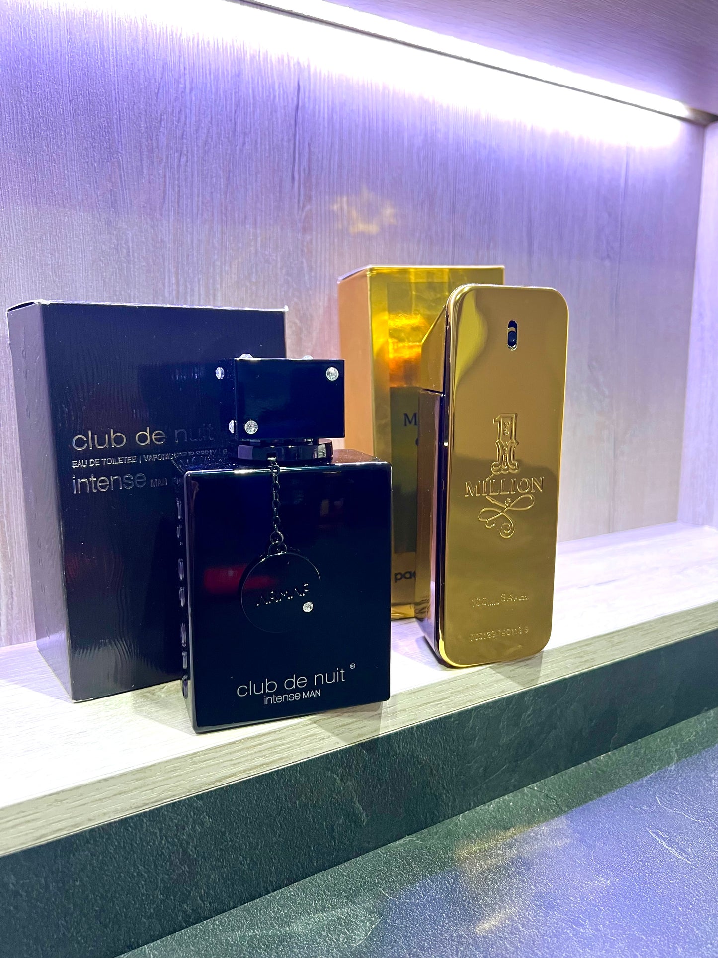 DÚO PERFUMES ( Club de Nuit int  + One Million ) + Regalo Perfumero 🎁