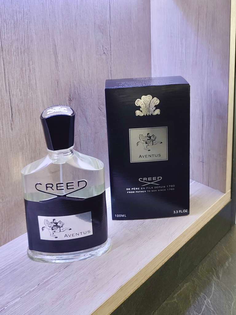 5 PERFUMES + 1 OBSEQUIO ( Y YSL + JPG le male + creed aventus + creed mountain water + sauvage elixir + 1 Perfumero )