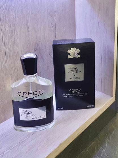 5 PERFUMES + 1 OBSEQUIO ( Y YSL + JPG le male + creed aventus + creed mountain water + sauvage elixir + 1 Perfumero )